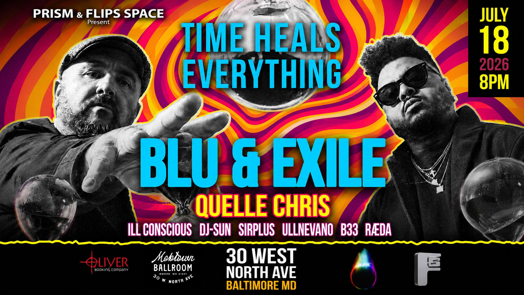 Blu & Exile "Time Heals Everything" World Tour