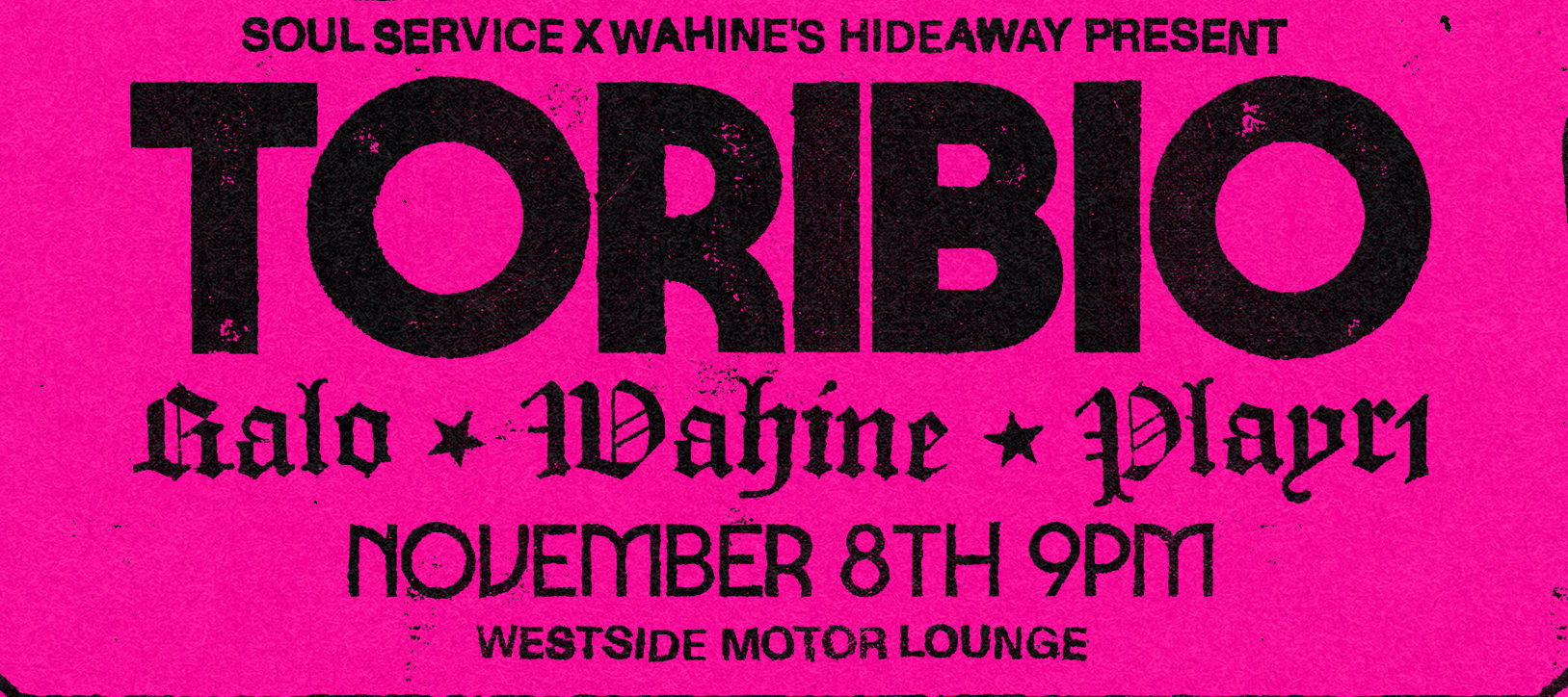 Toribio At Idlewild (Westside Motor Lounge)