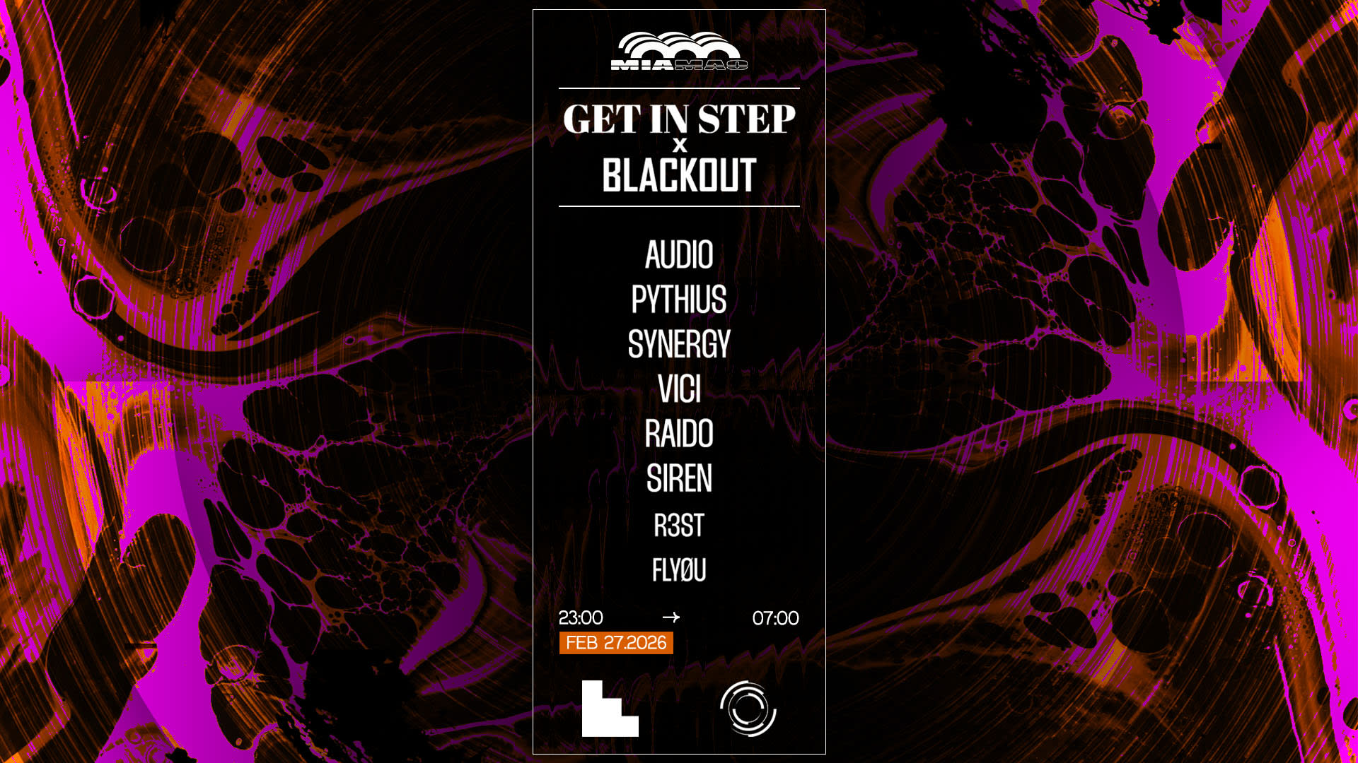 Get In Step X Blackout