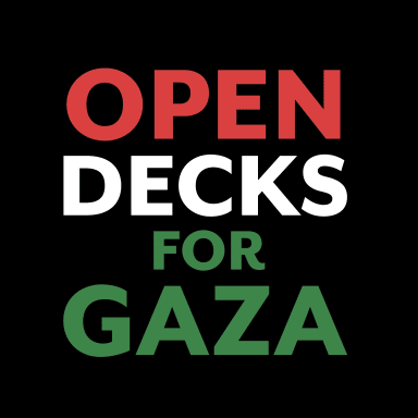Open Decks for Gaza