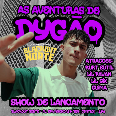 Audição do álbum "As Aventuras De Dygão" na Blackout Norte em Manaus
