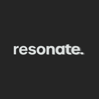 resonate.