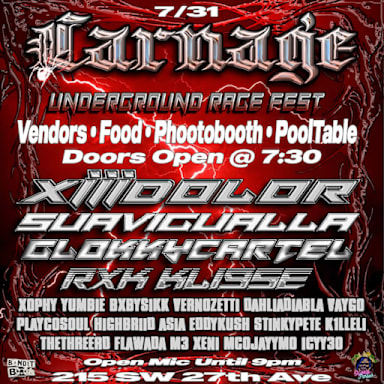 ximist performing 7/31 after last minute changes 🔥