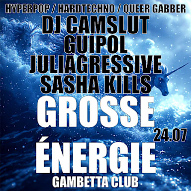 Grosse Energie #06 — Hyper Queer Gabber / Hardtechno Party