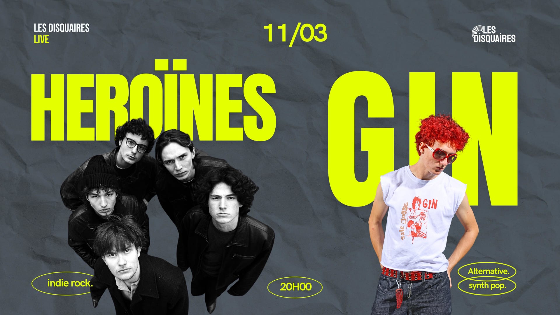 Héroïnes X Gin