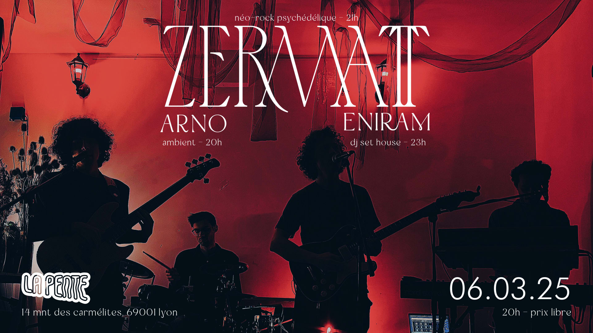 Concert : Arno, Zermatt, Eniram