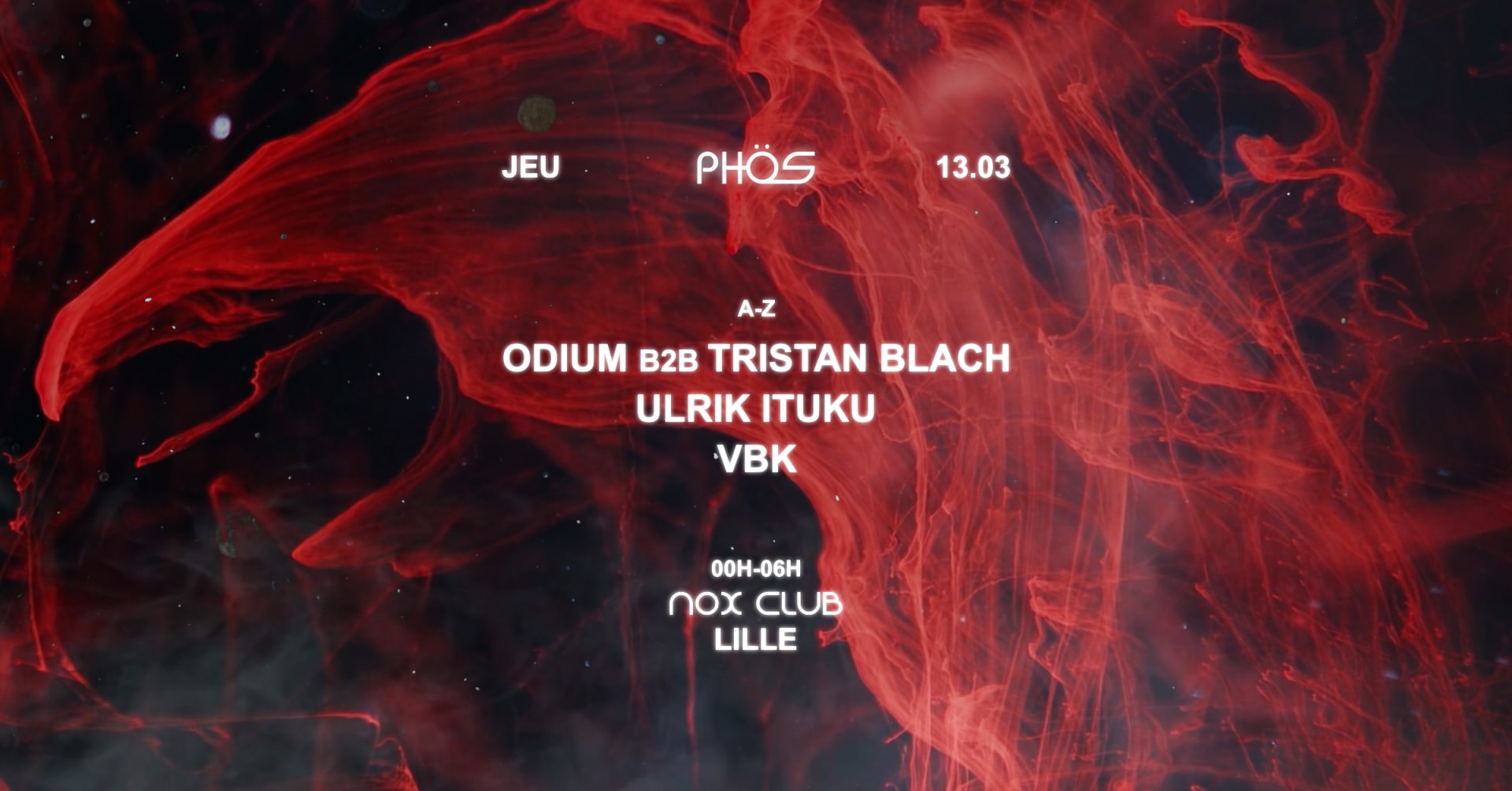 Phös @ Nox Club Avec Vbk & Tristan Blach