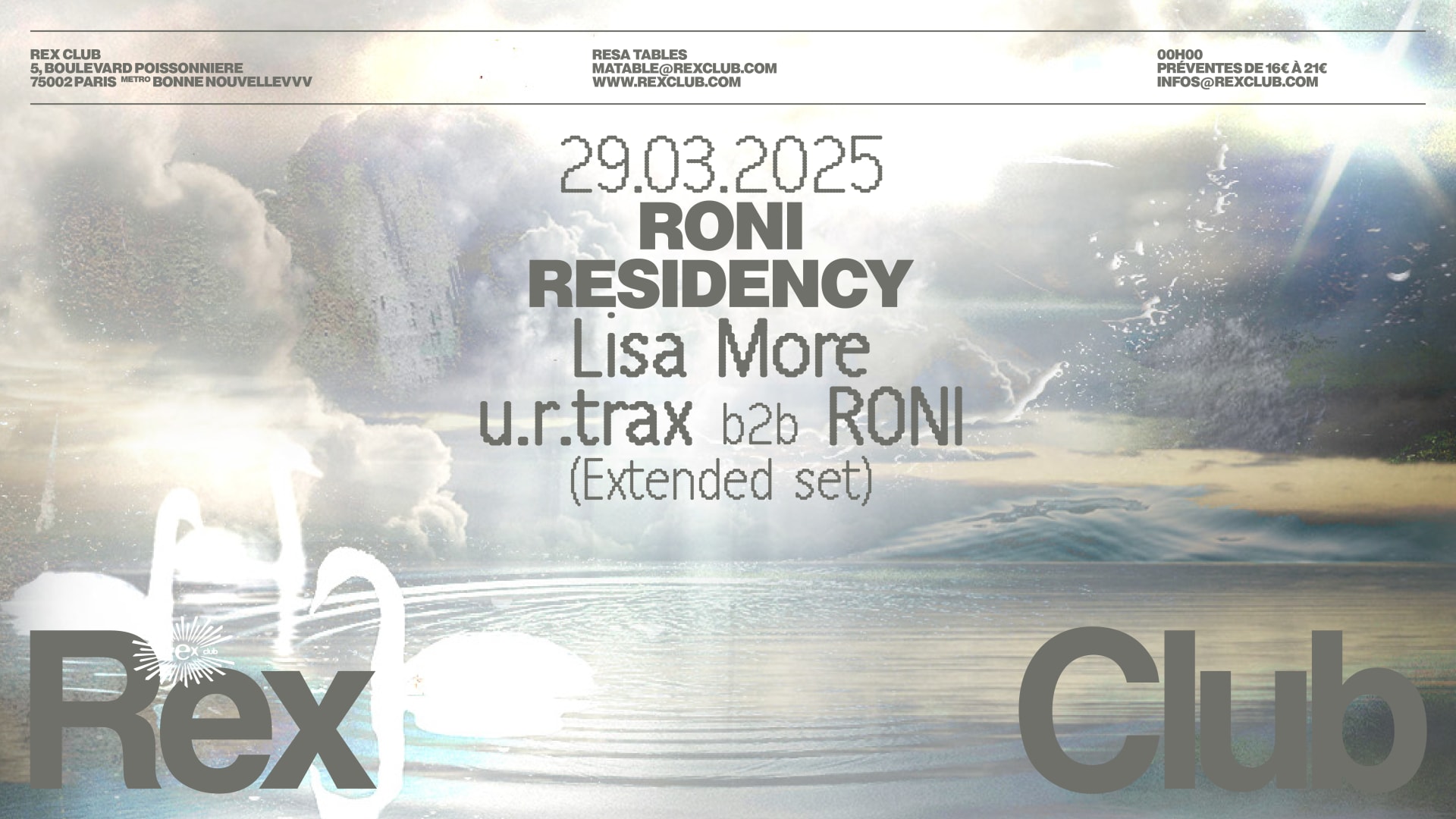 Roni Residency: U.R.Trax B2b Roni (Extended Set), Lisa More