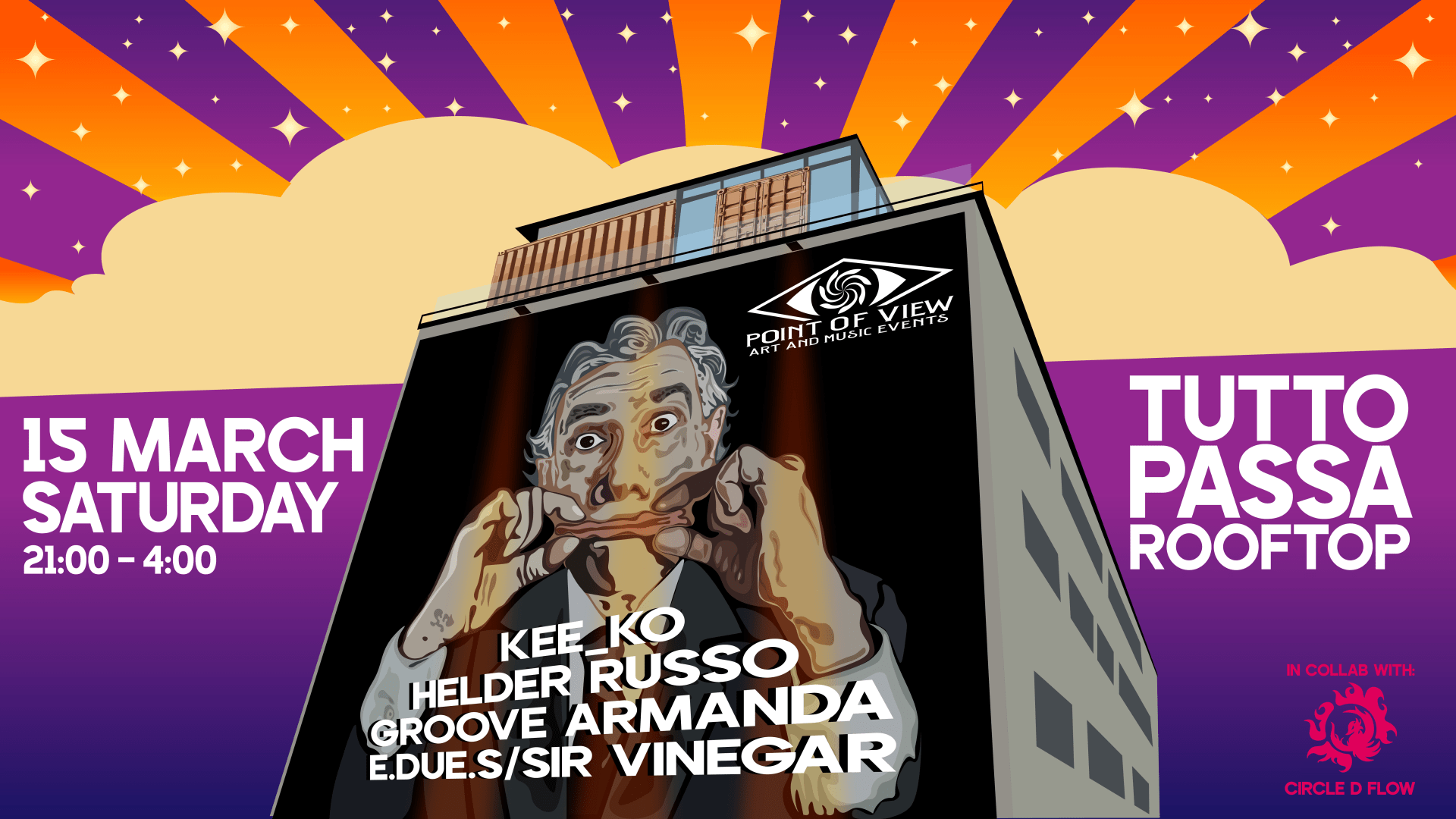Point Of View At Tutto Passa Rooftop
