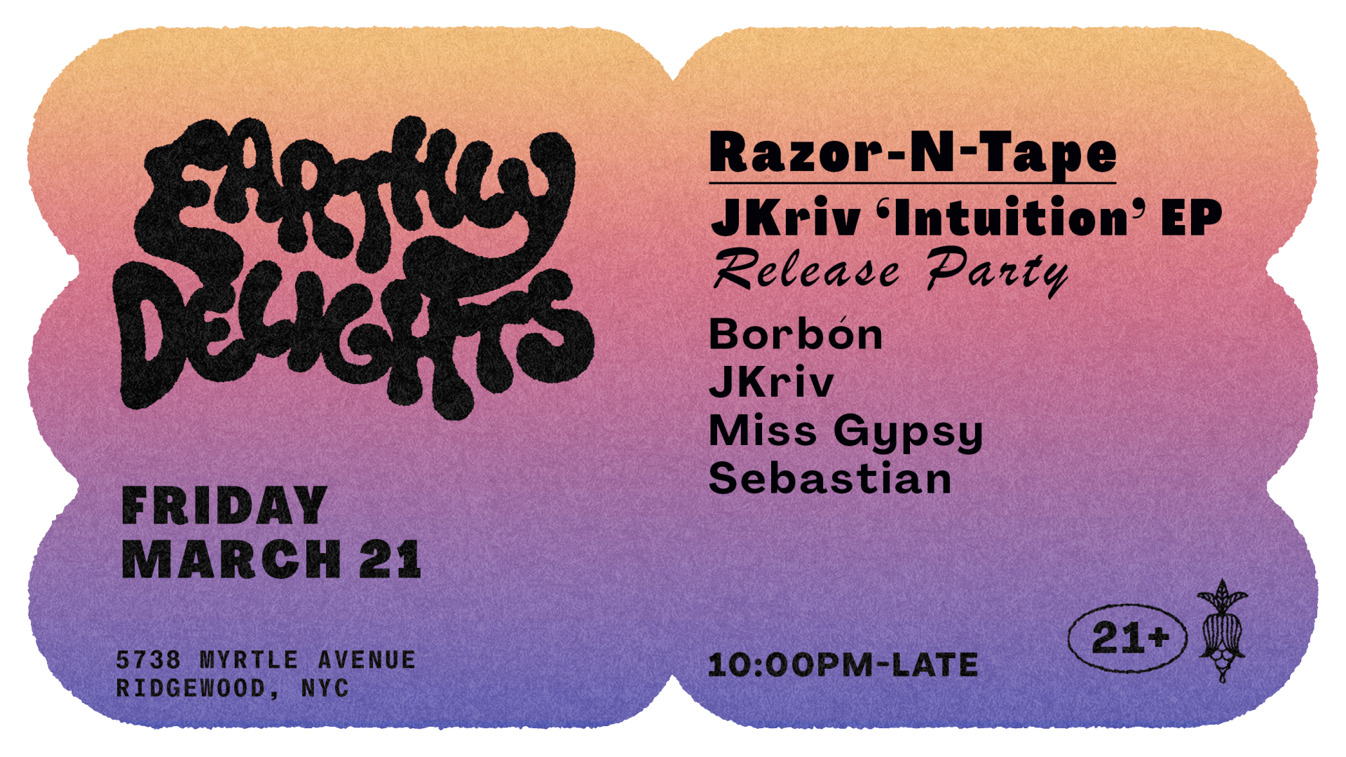 Razor-N-Tape Presents: Jkriv 'intuition' Ep Release Party