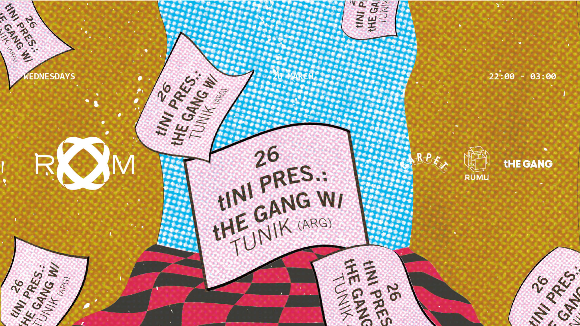 Room - Tini Pres.: The Gang W/ Tunik (Arg)