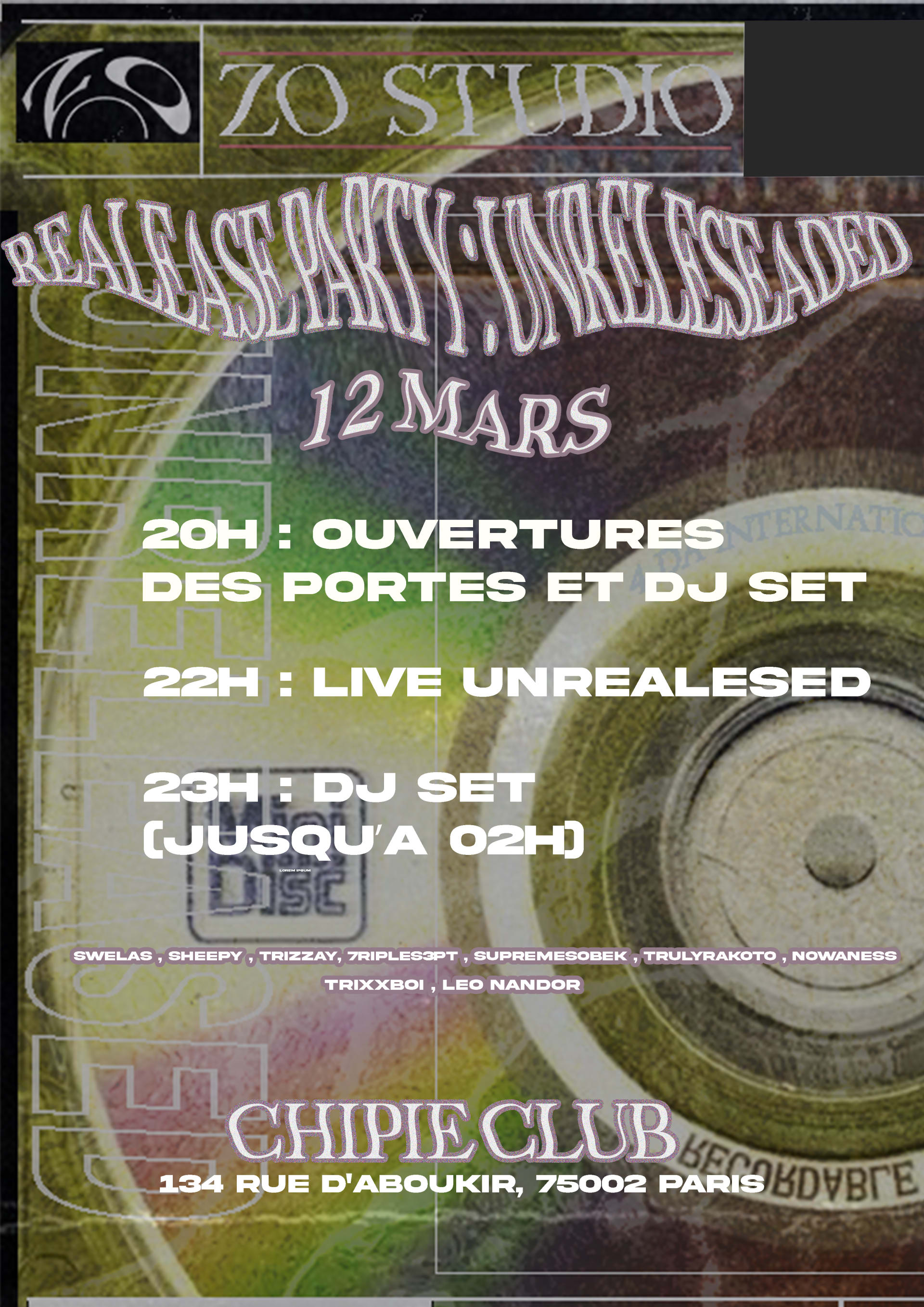 Zoparty : Unreleased Party