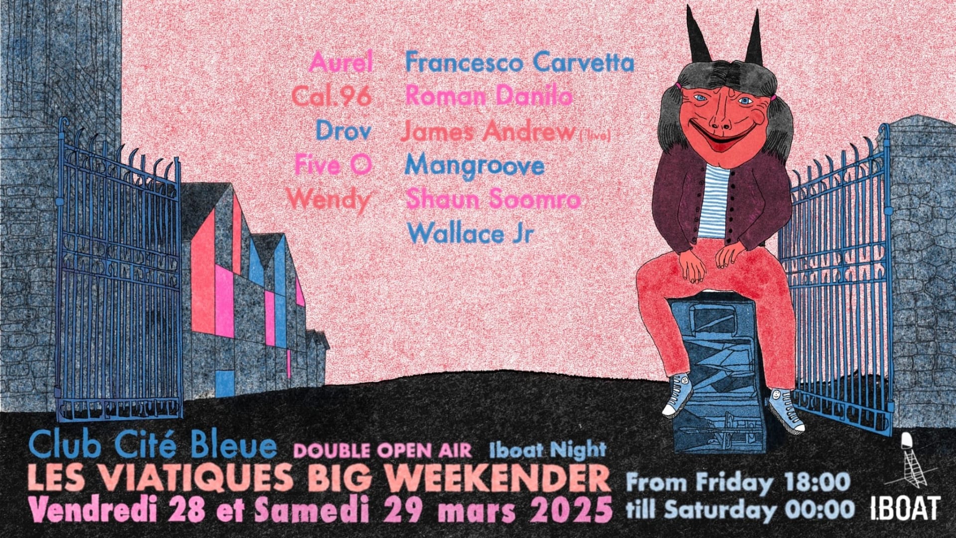 Les Viatiques Weekender • Double Open Air + Club