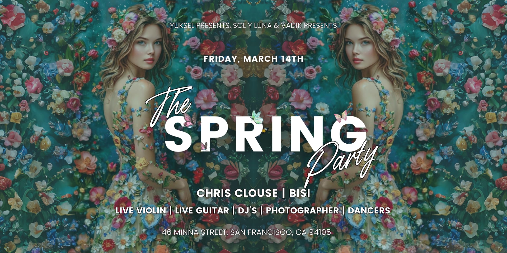 Annual Spring Party - Live Violin & Live Guitar
