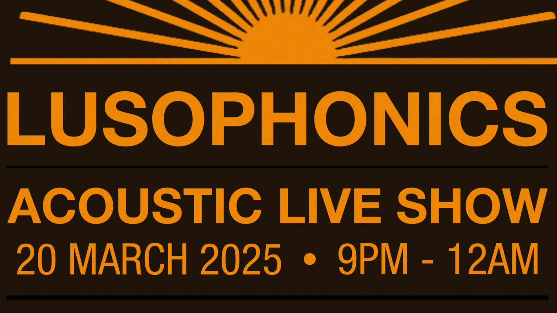 Lusophonics Live Acoustic