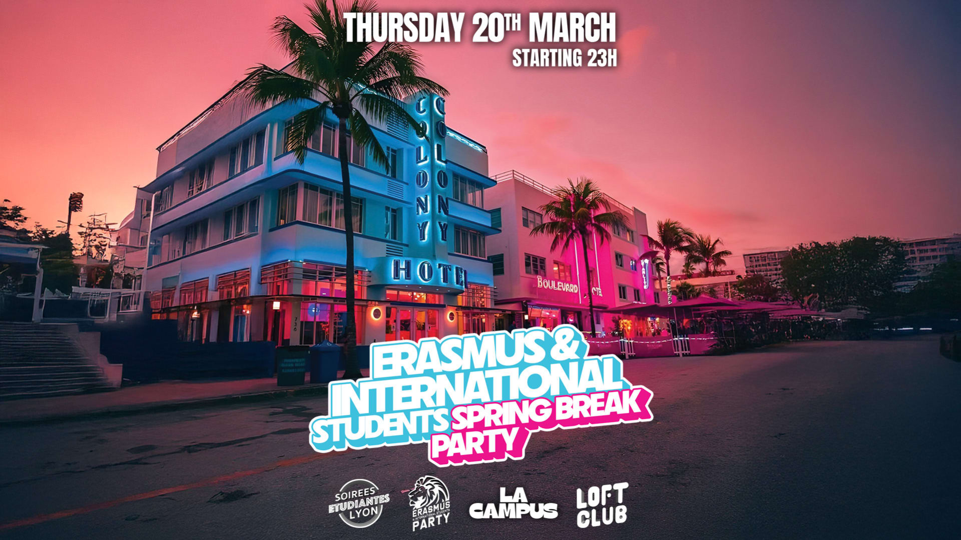Erasmus & International Students / Springbreak / Loftclub