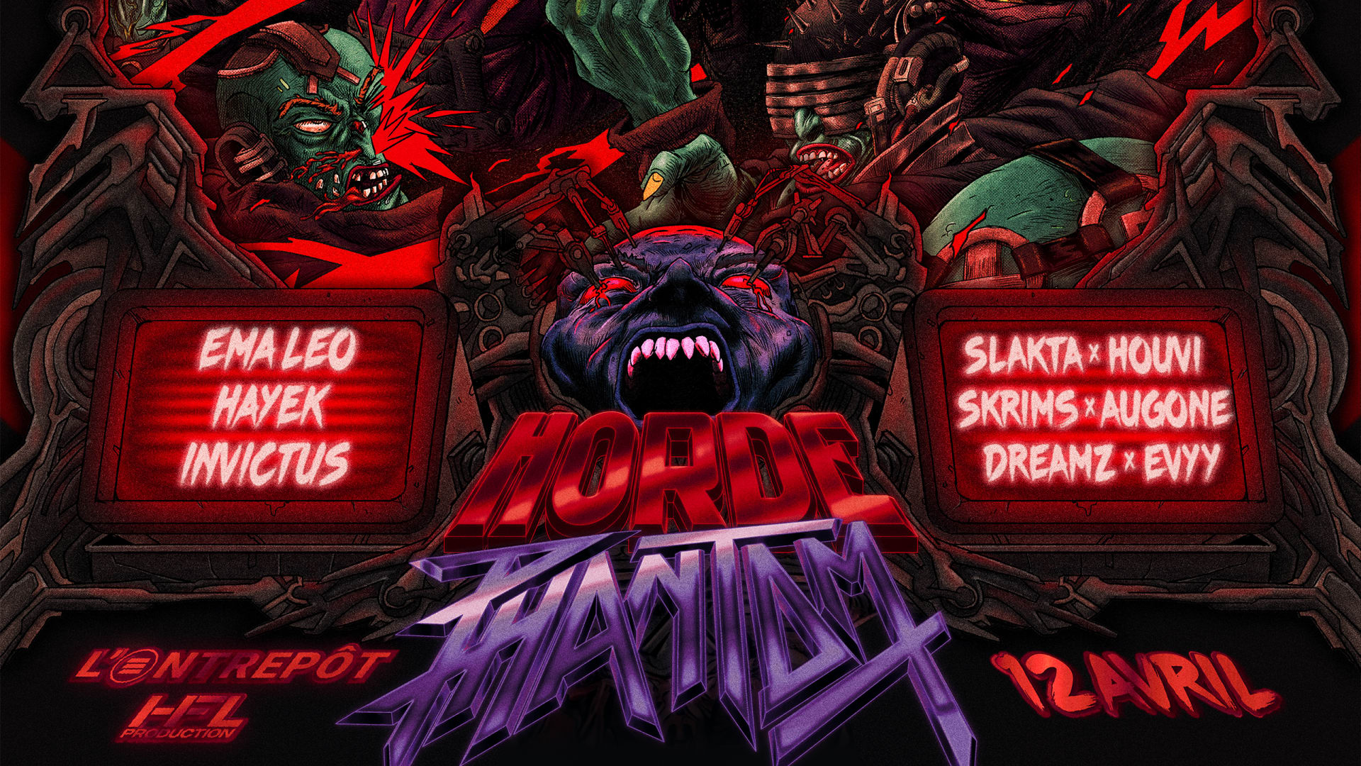 Horde Phantom W/ Ema Leo - Hayek - Invictus - Dreamz ...