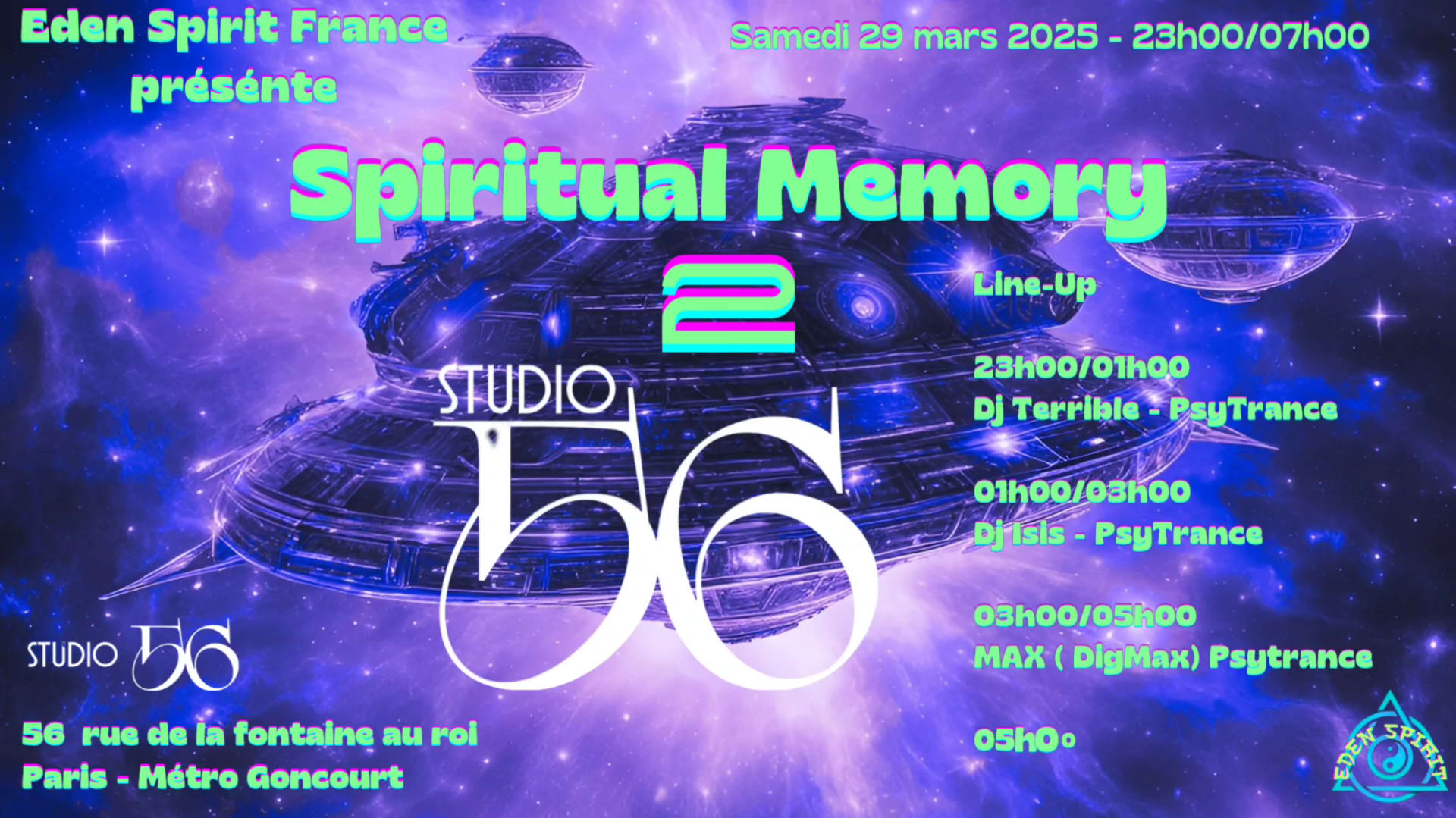 Eden Spirit Présente "Spiritual Memory 2"