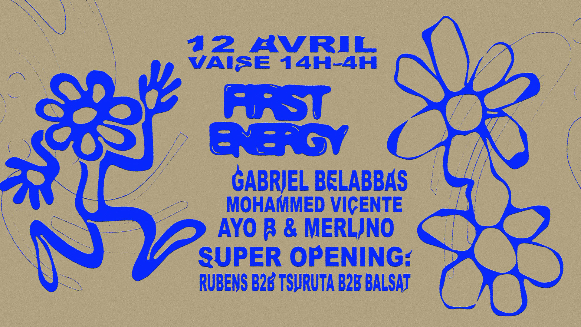 F.E- All Day Party W/ Gabriel Belabbas, Ayo B & Merlino...