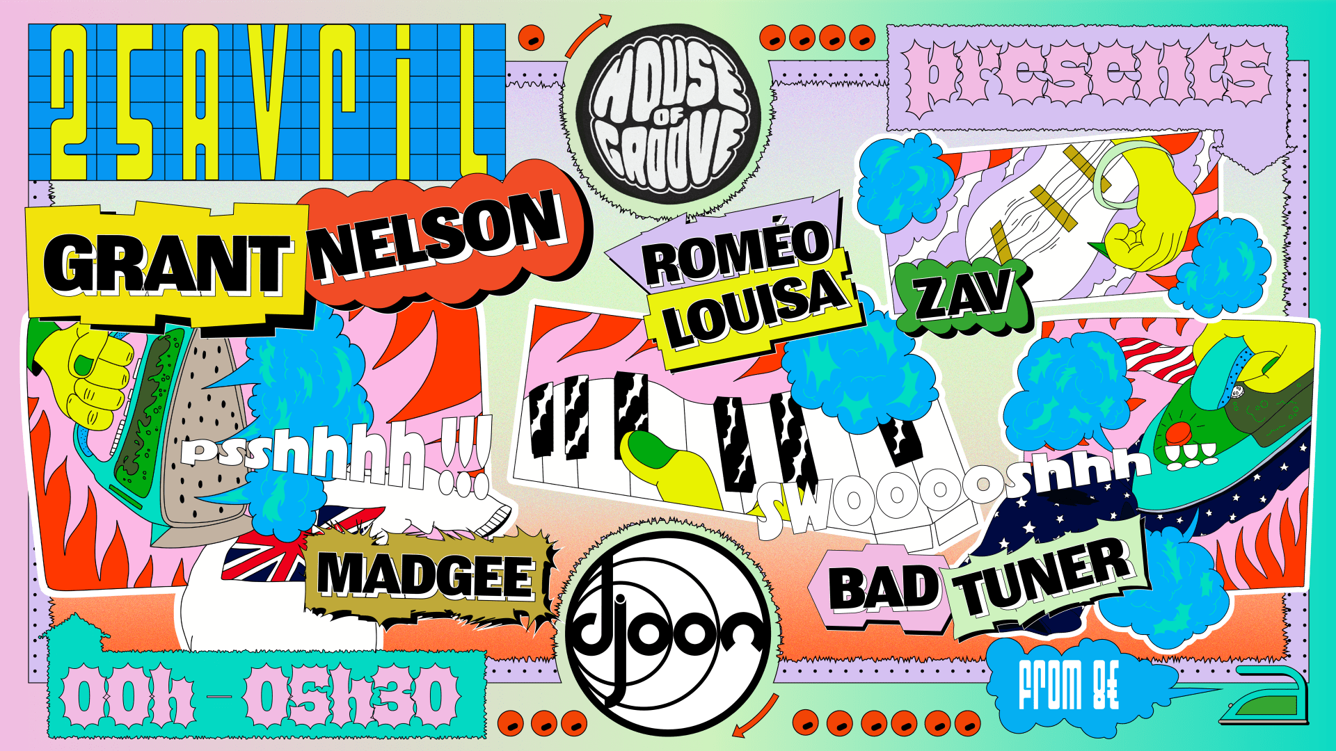 House Of Groove : Grant Nelson, Romeo Louisa & More