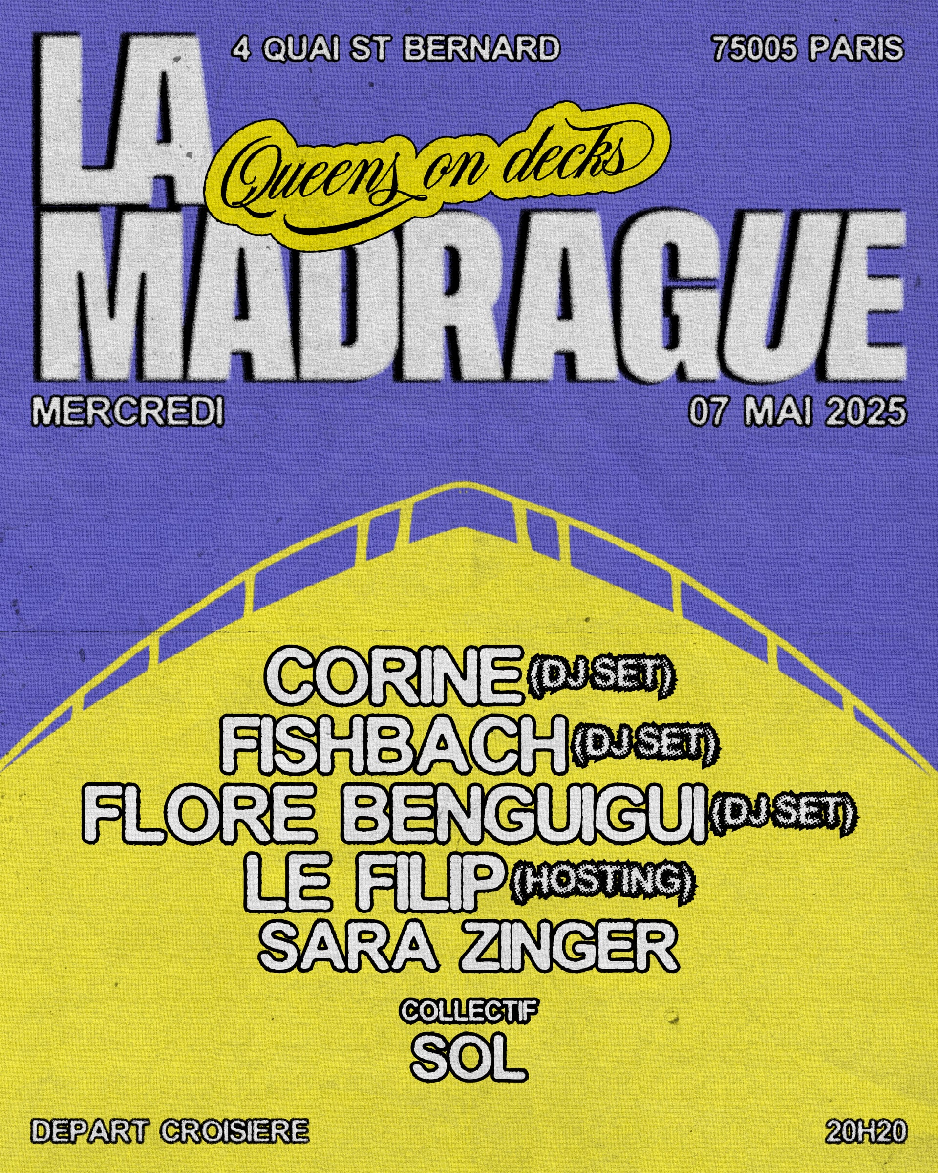 La Madrague — Queens On Decks : Flore Benguigui, Le Filip...
