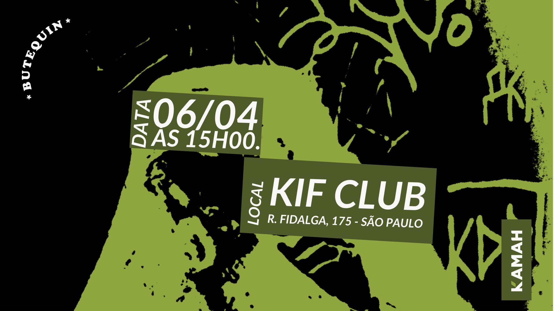 Lançamento 9a Edição Kamah Zine - Kif Club