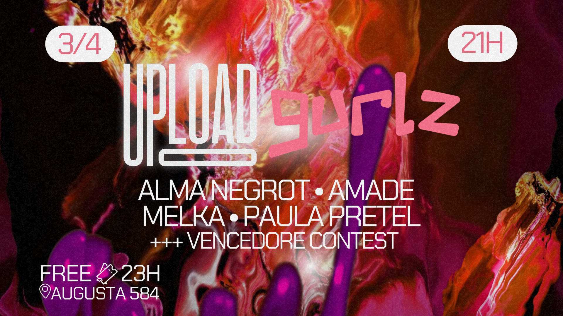 Upload & Gurlz // Free Até 23h //