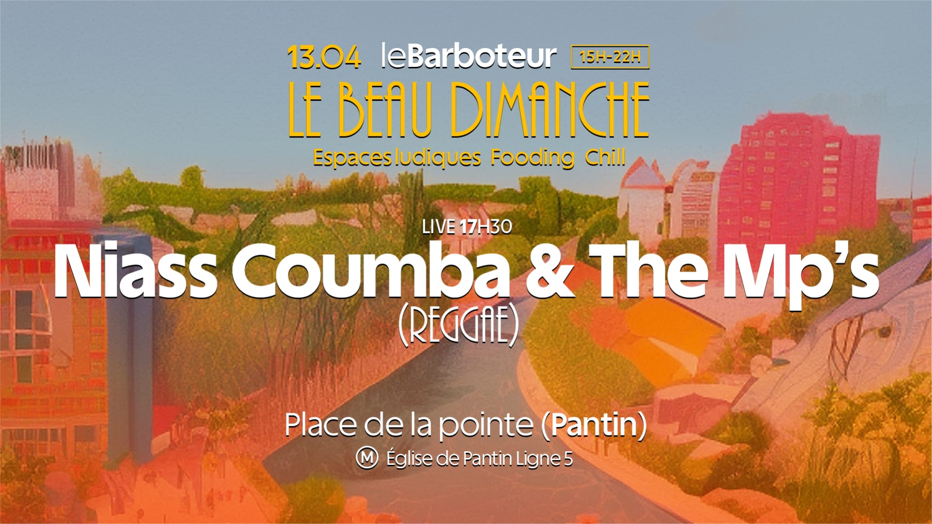 Le Beau Dimanche : Niass Coumba & The Mp's (Live)