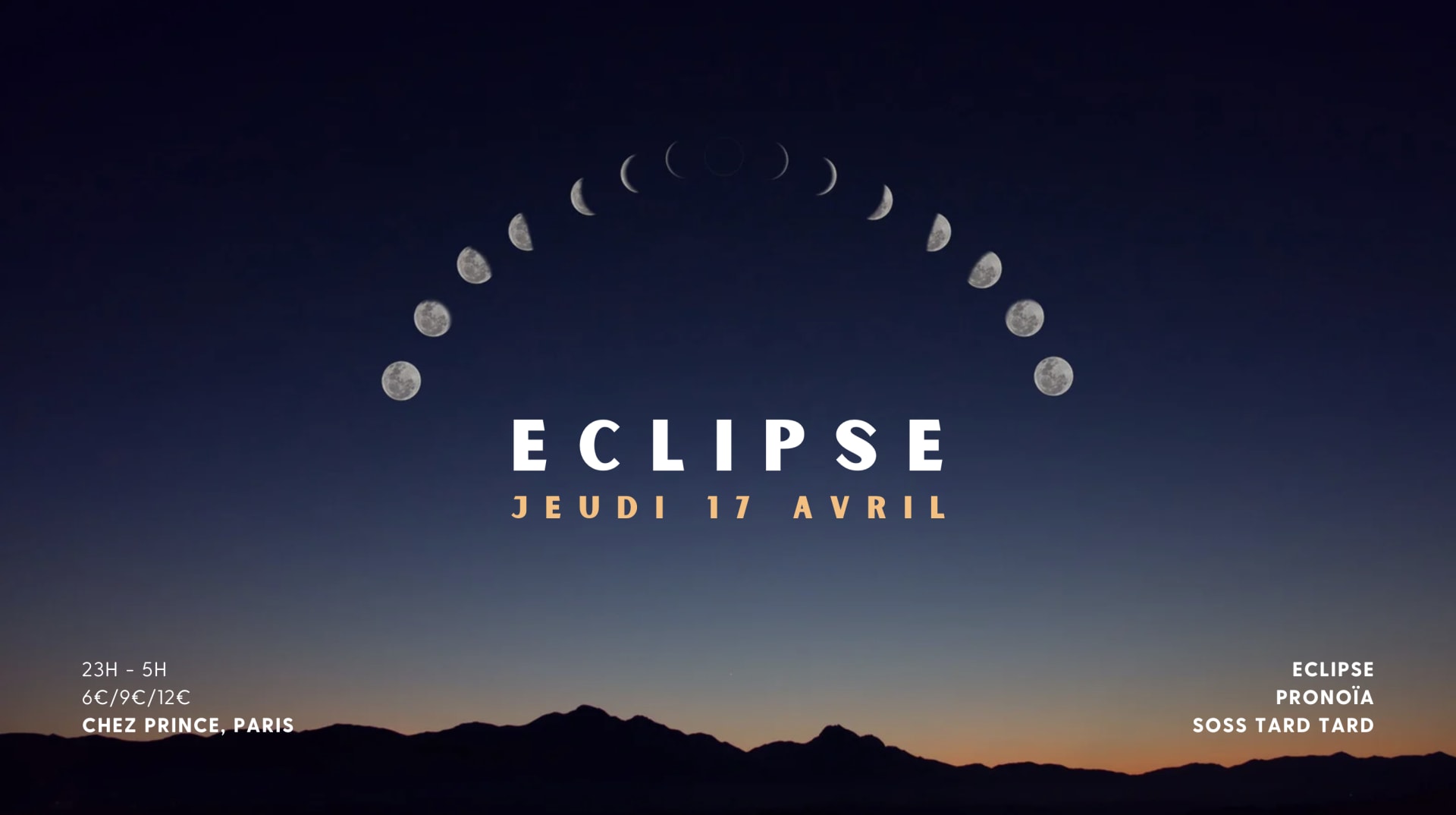 Eclipse X Chez Prince