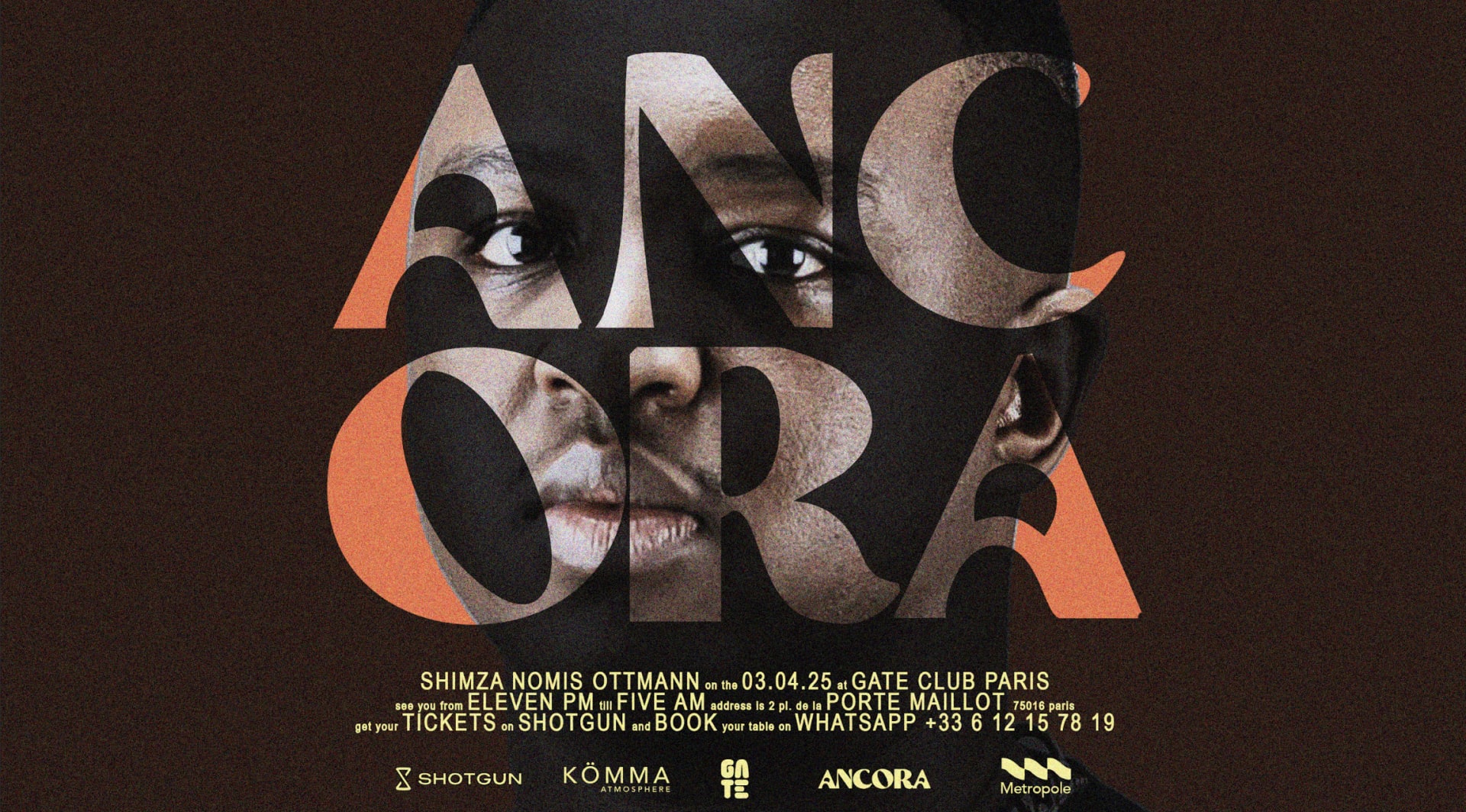 Shimza Ce Soir Au Gate Club - Ancora By Nomis