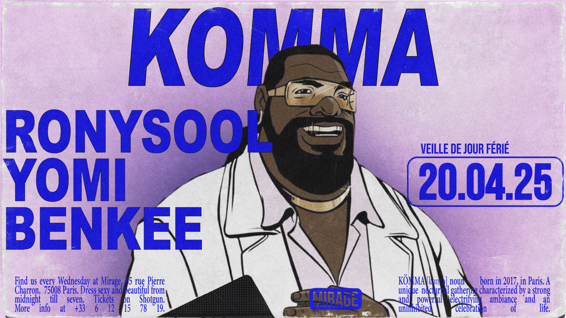 Kömma Residency : Ronysool & Yomi (Veille De Jour Férié)