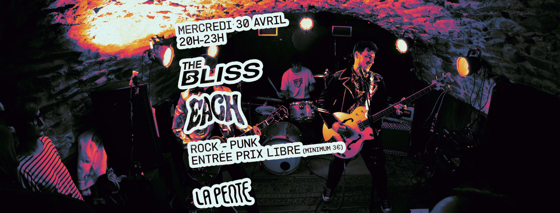 Concert : The Bliss & Each