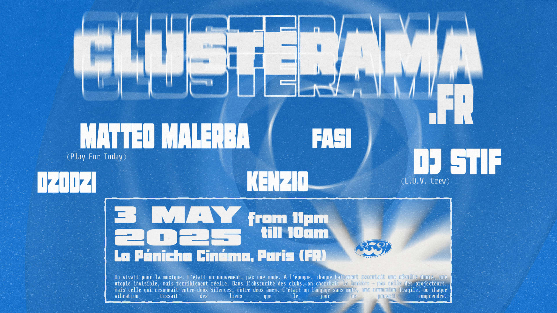 3531 Cluster Pres. Clusterama.Fr