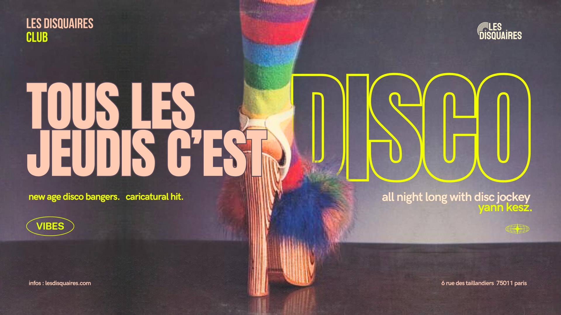 Tous Les Jeudis C’Est Disco