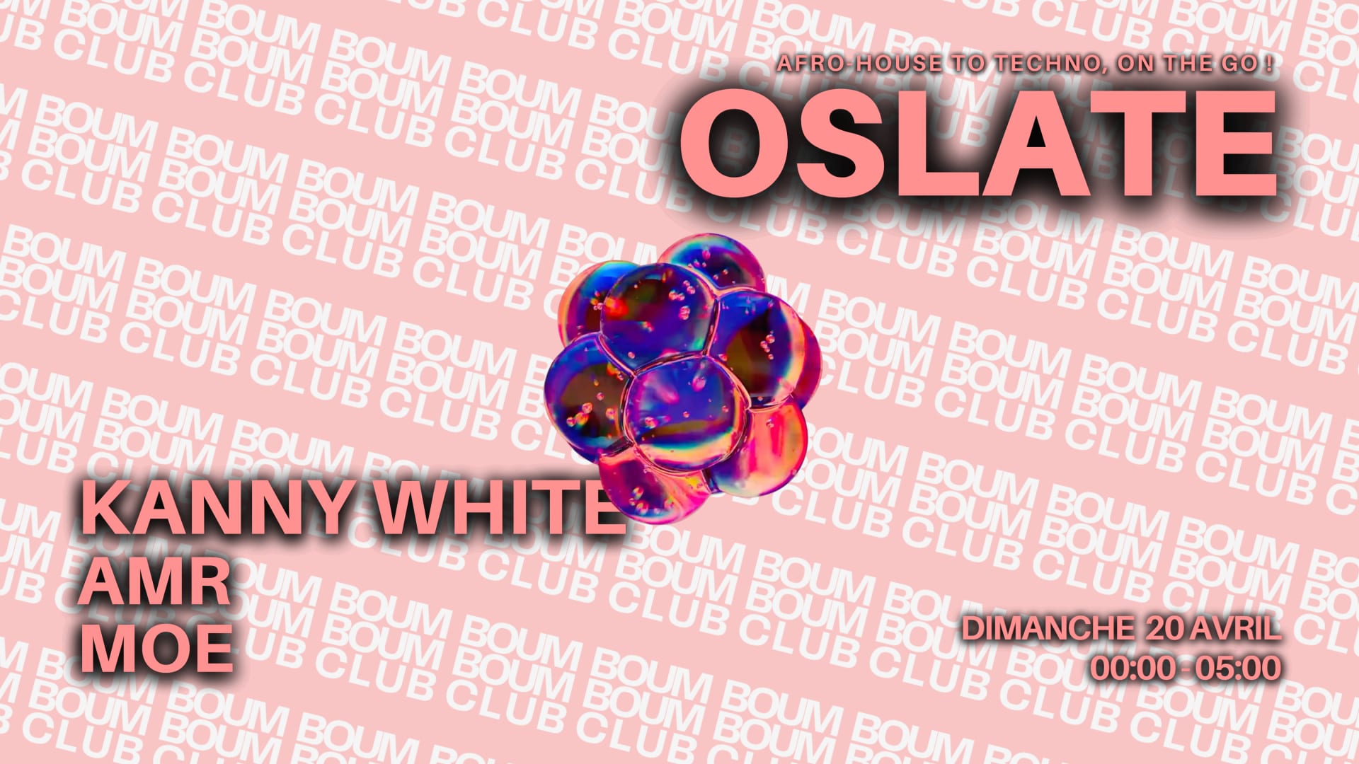 Oslate : Afro-House To Techno, On The Go !