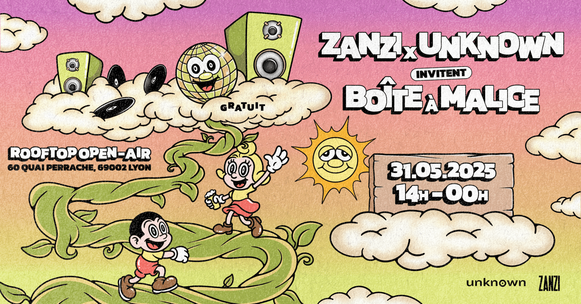 Open-Air Unknown X Zanzi Invitent Boîte À Malice