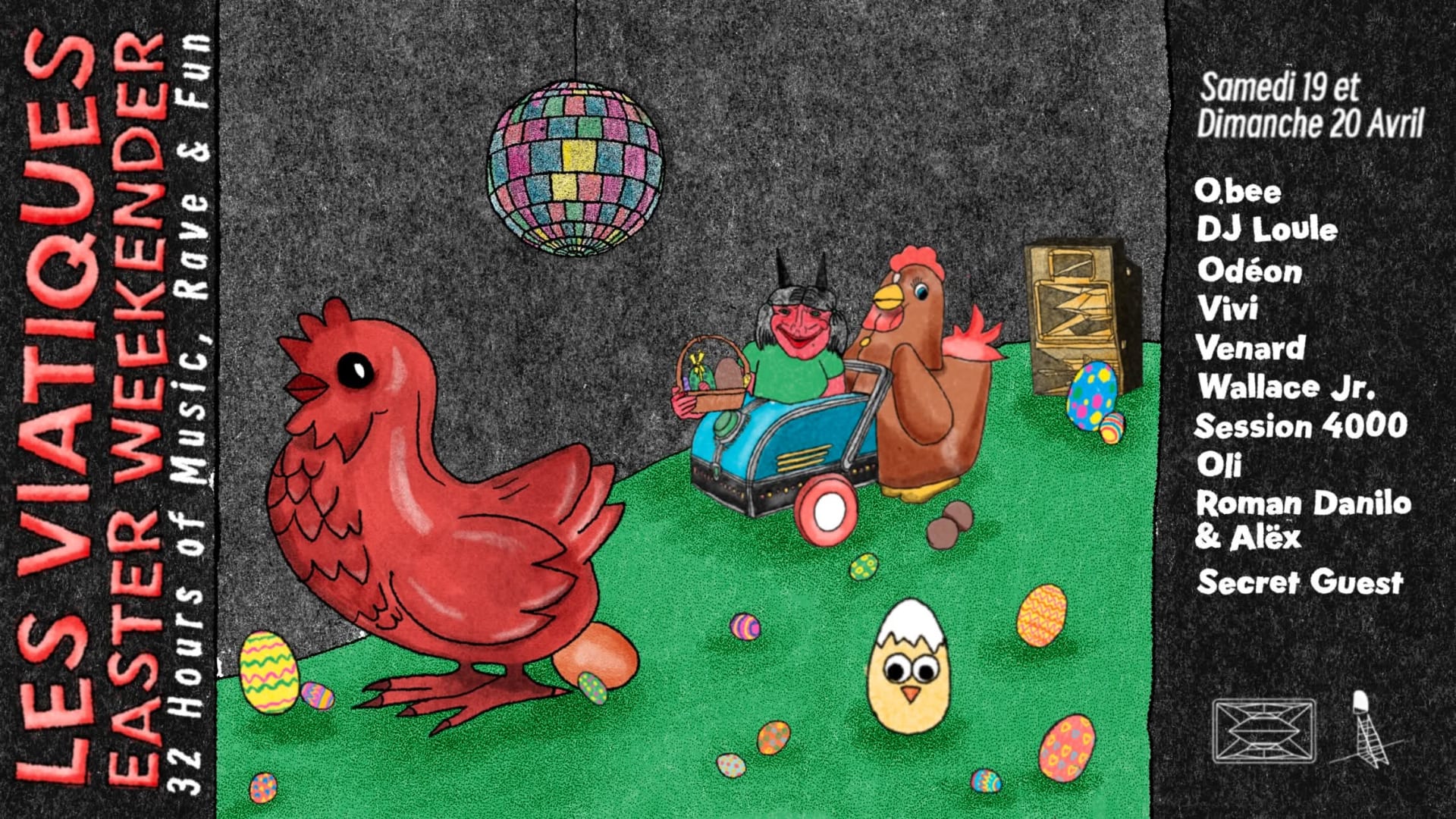 Easter Weekender • 32h Of Music Non-Stop