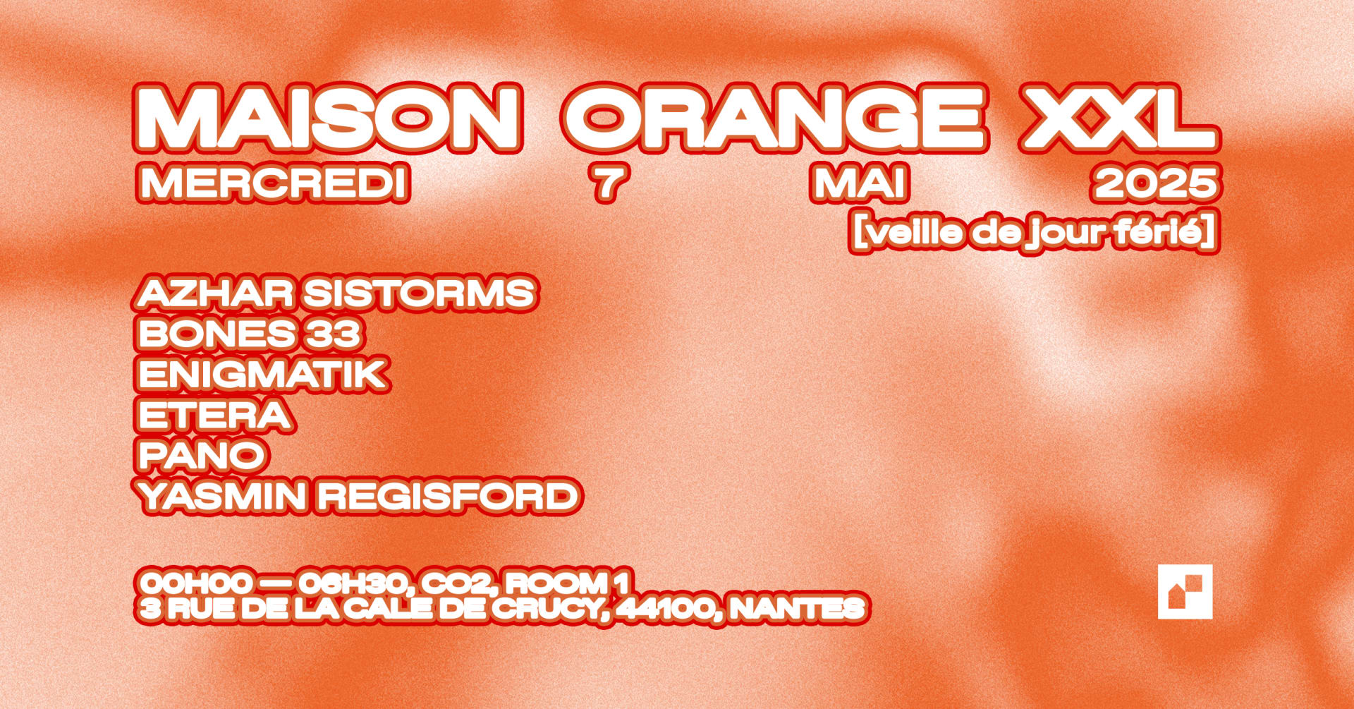 Maison Orange - Co2 - 07 Mai (Veille De Jour Férié !)
