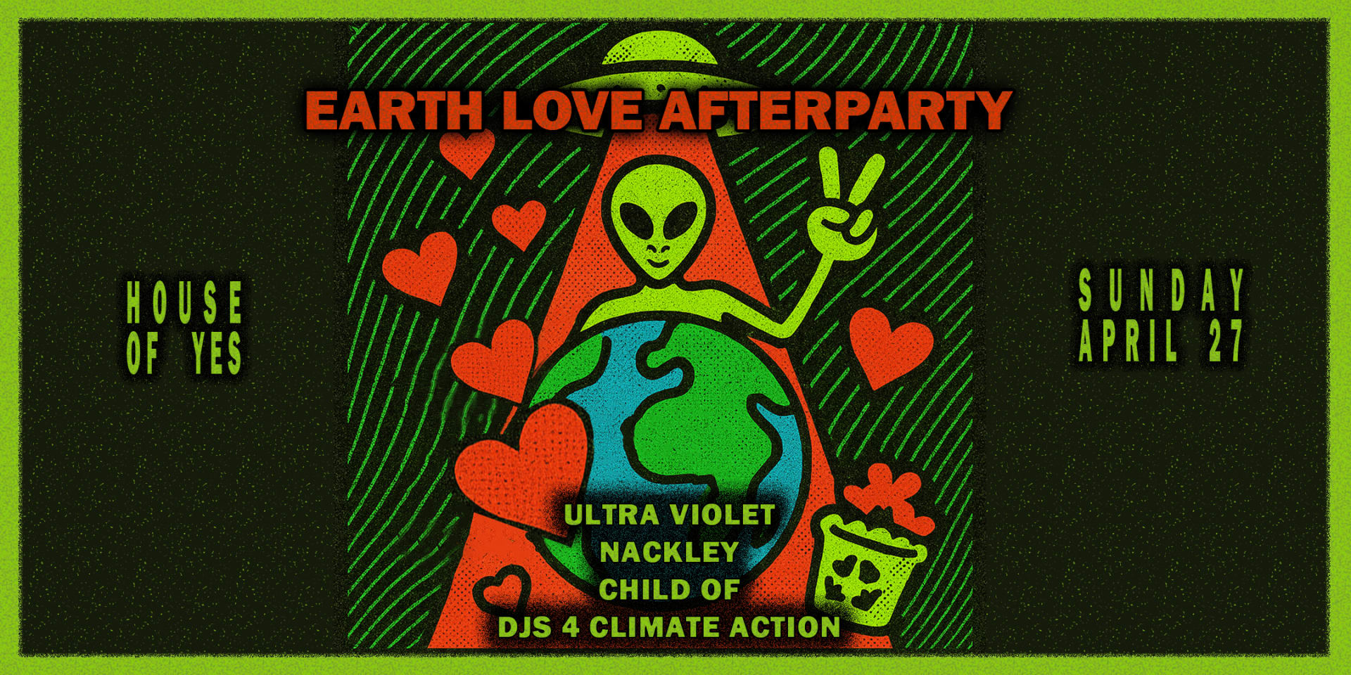 Earth Love Fest After Party! *Free All Night* Eli Soul Clap+