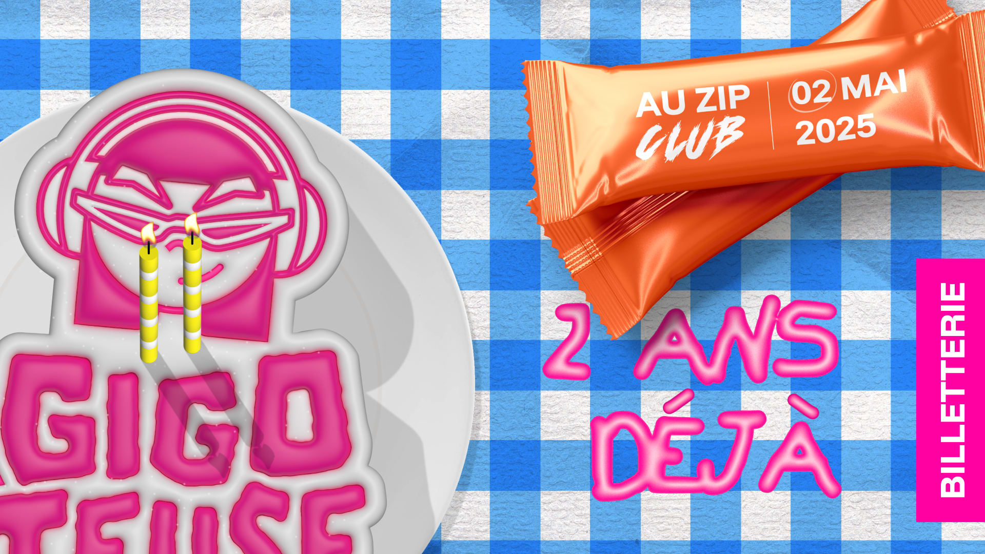 2 Ans De La Gigoteuse Au Zip (Open Air+Club Xxl+Exposants)