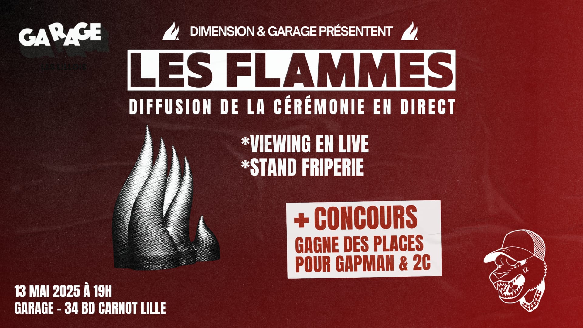 Viewing Les Flammes Par Dimension