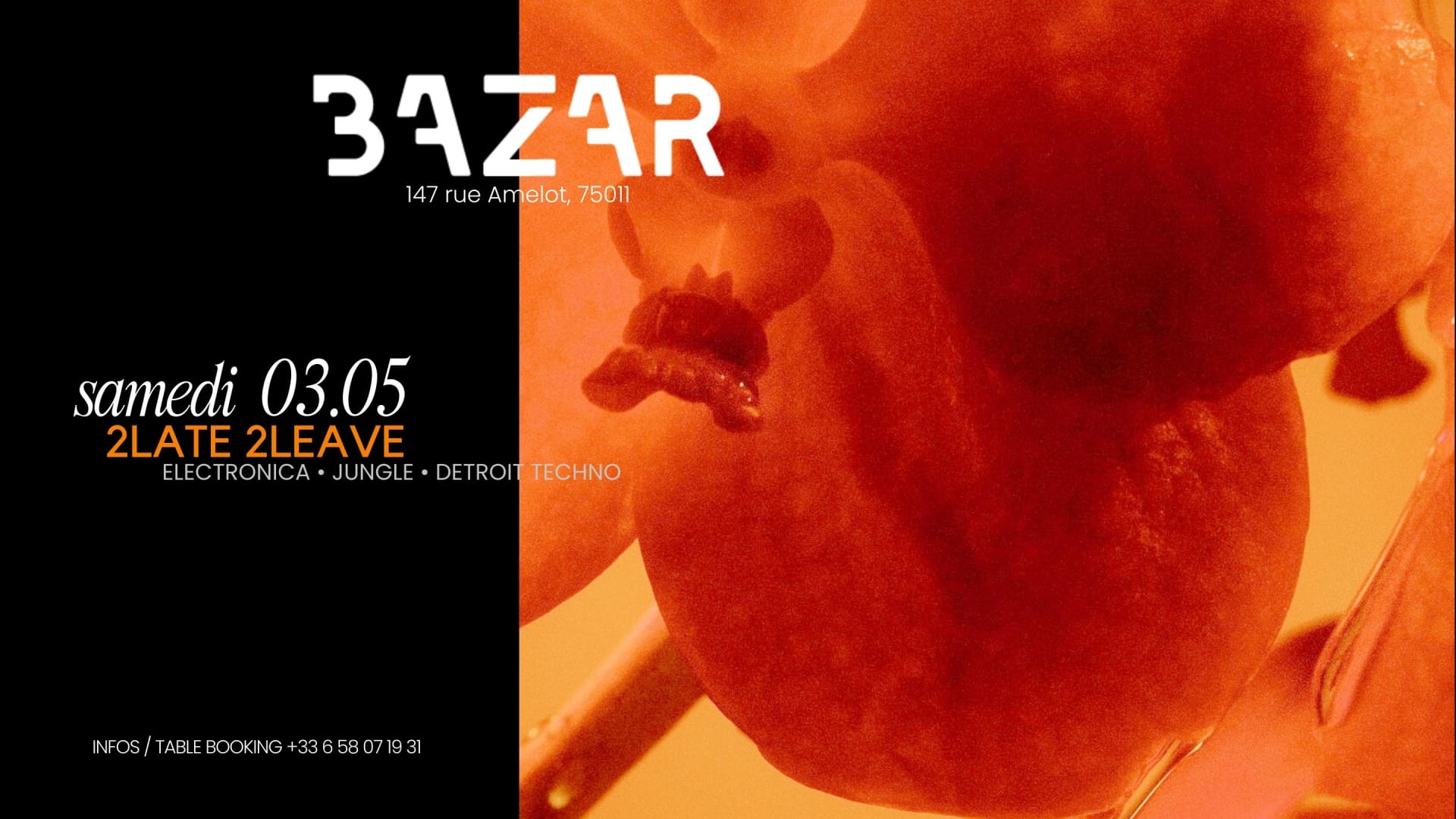 Bazar X 2late 2leave