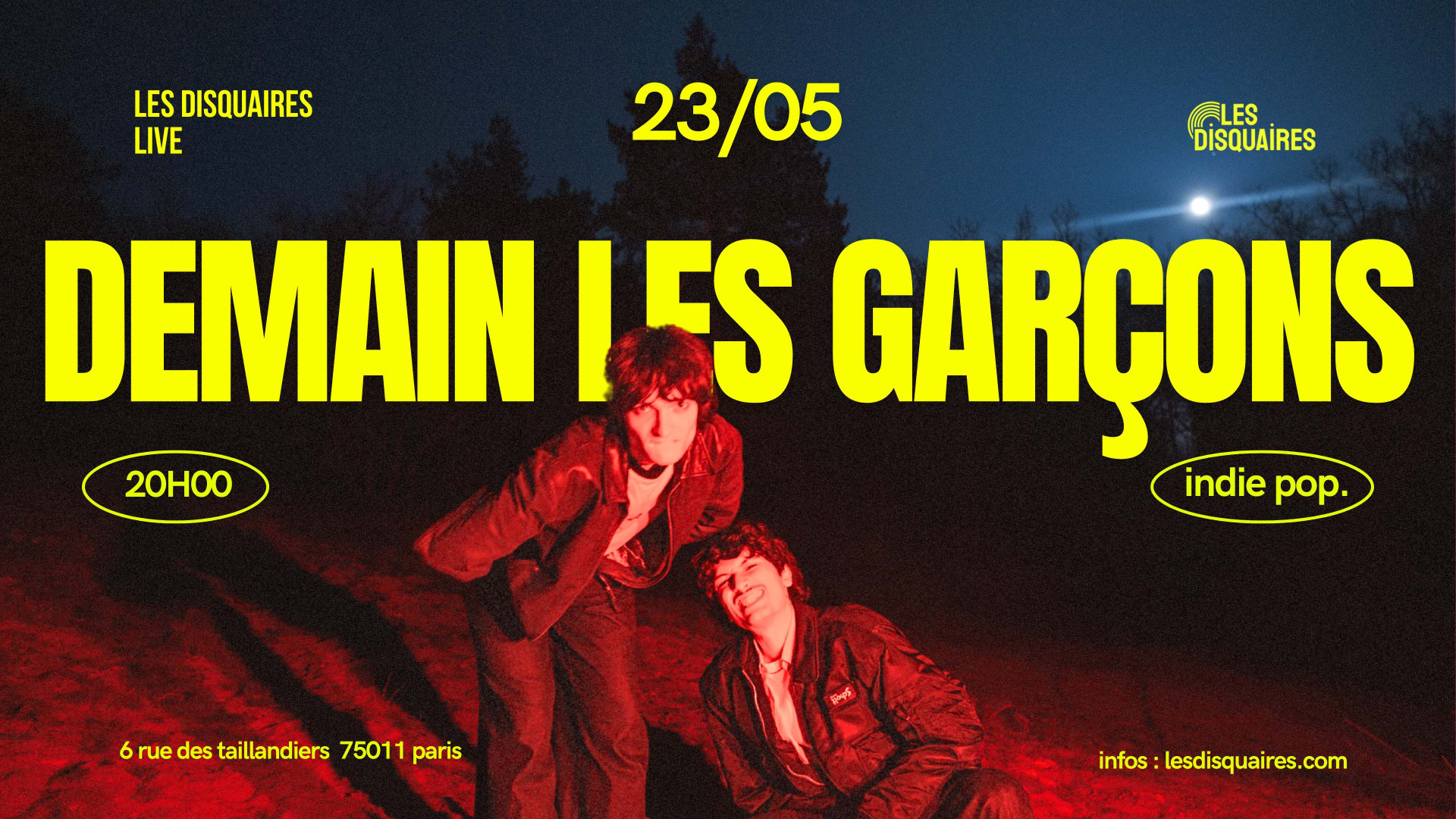 Demain Les Garçons - Live
