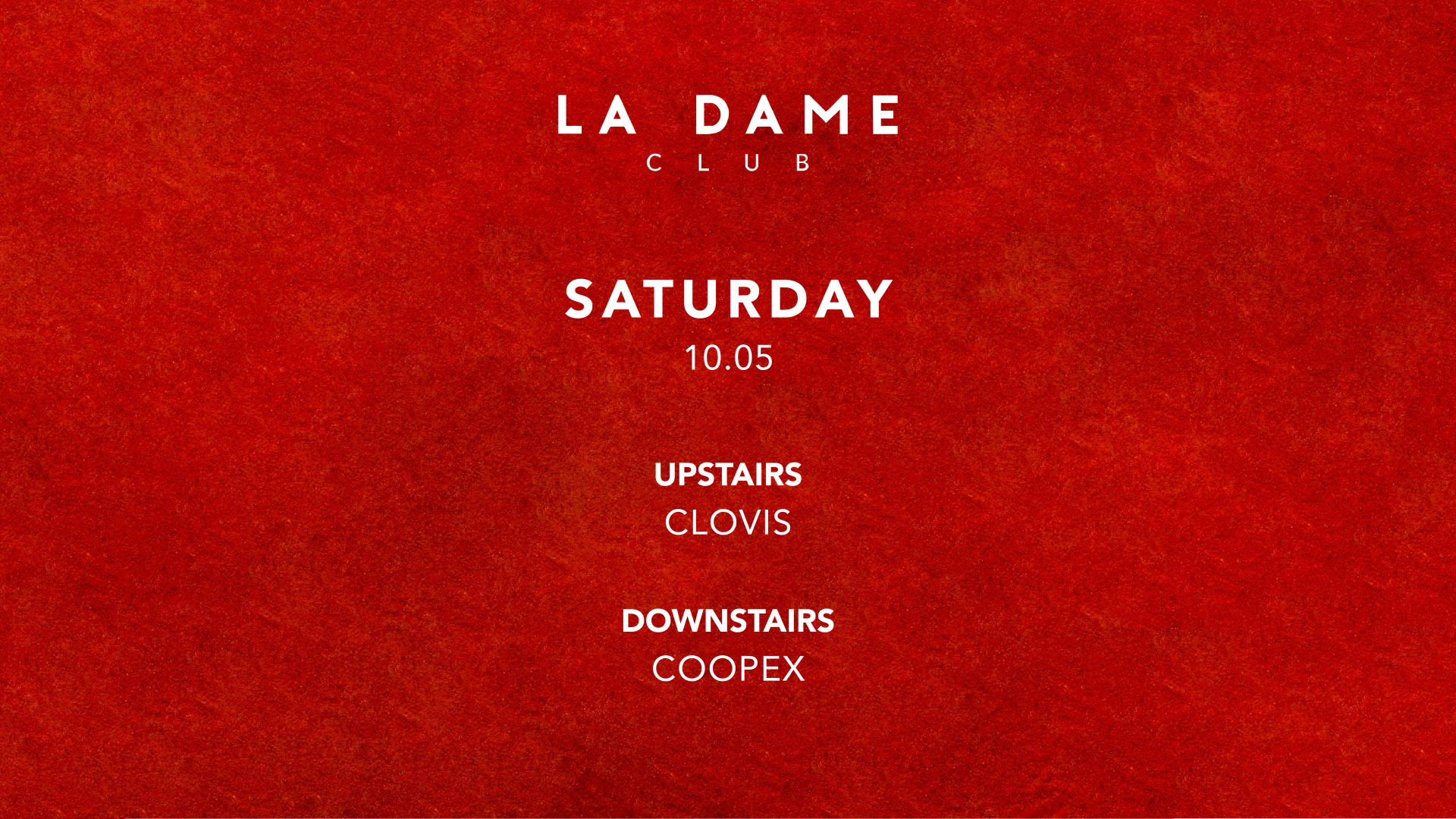 La Dame // Sam 10 Mai // Clovis - Coopex