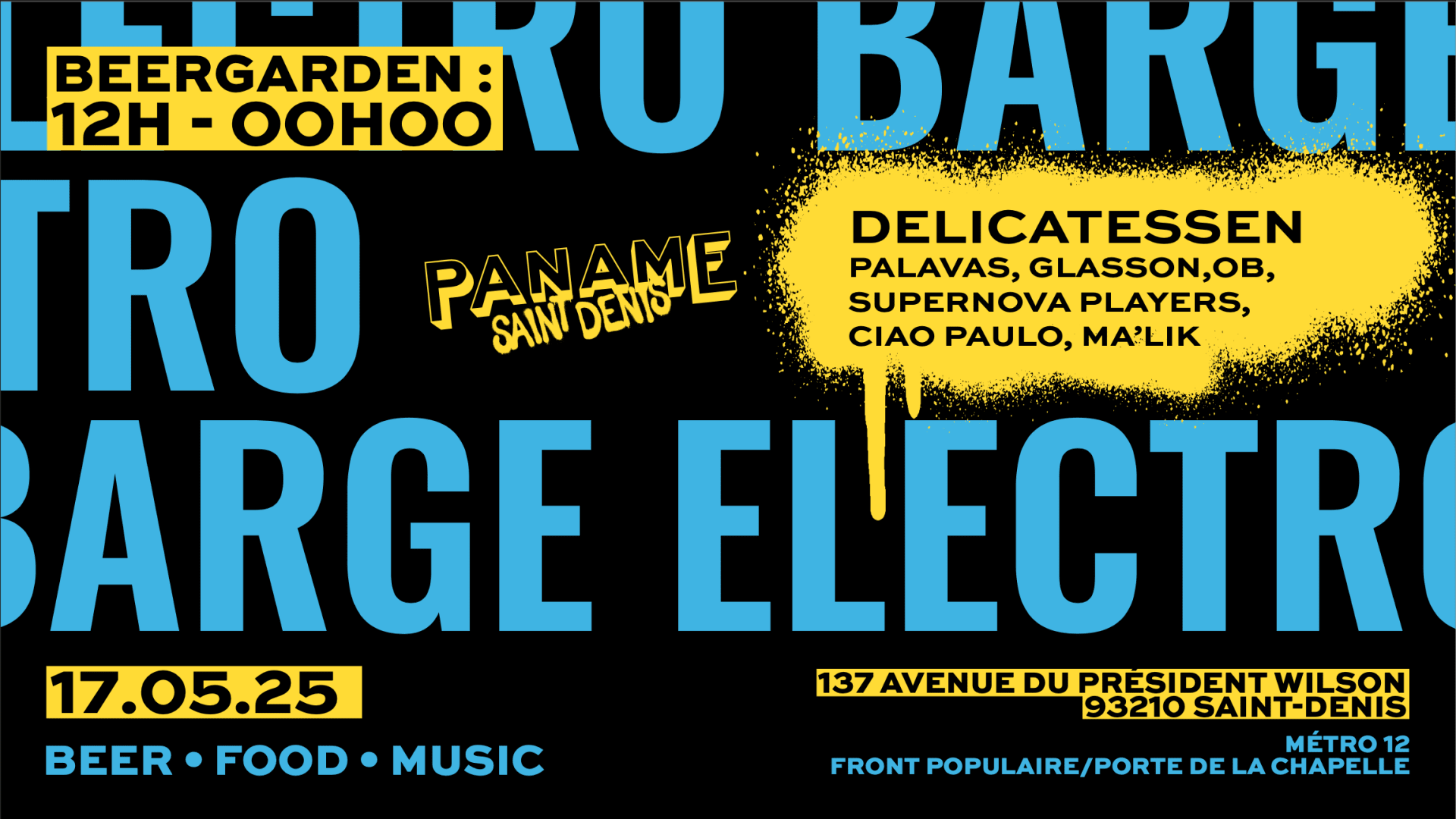 (Open Air) Paname Saint-Denis - Delicatessen
