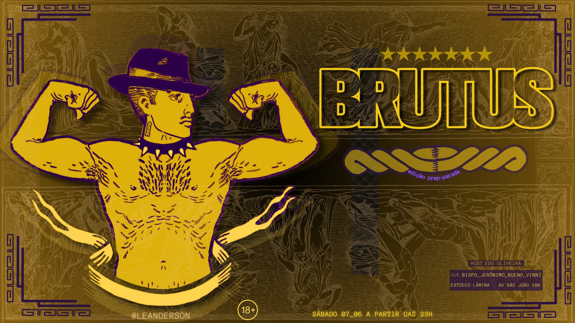 Brutus | Edição Prep-Parada No Estúdio Lâmina 07|06