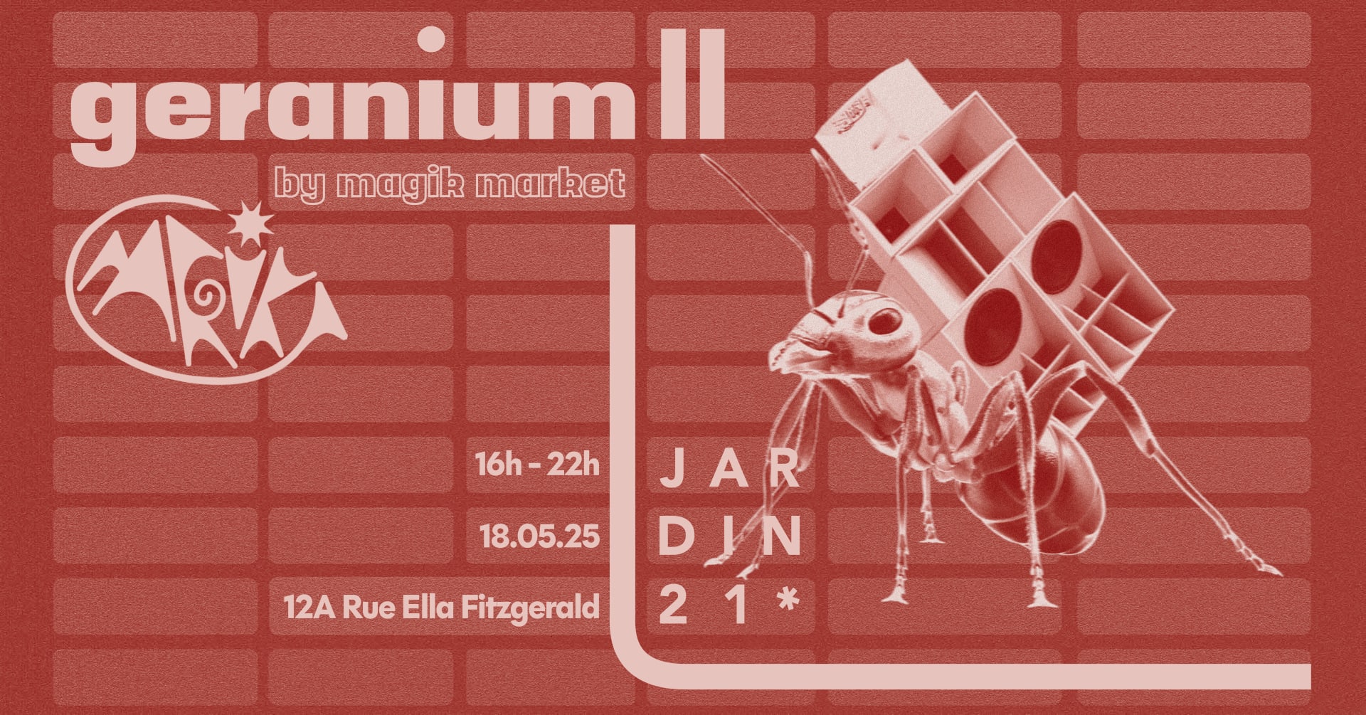 Magik Market X Jardin21 - Dj Set