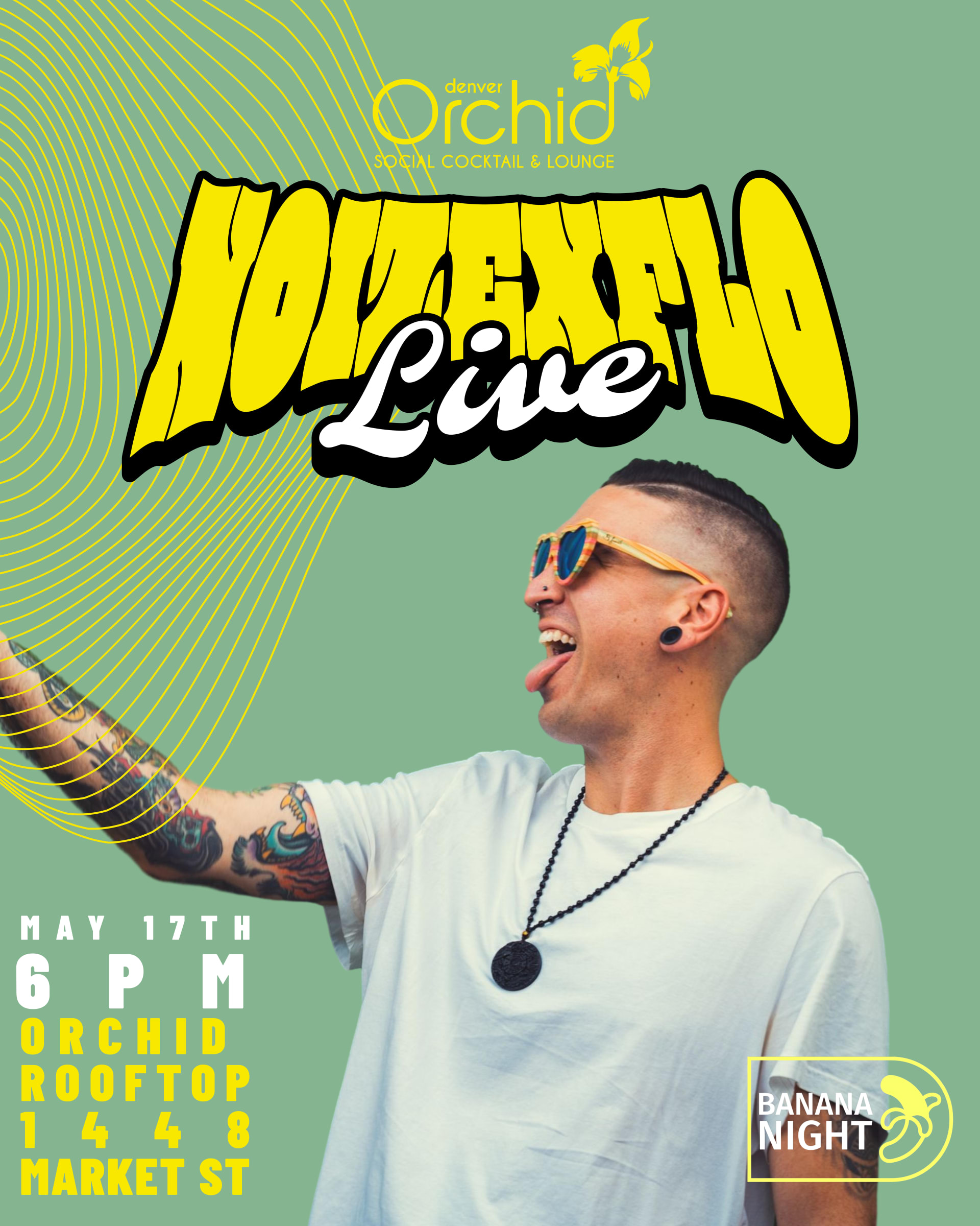 Circus Saturday's At Orchid Ft. Noizeyxflo - Rooftop Party