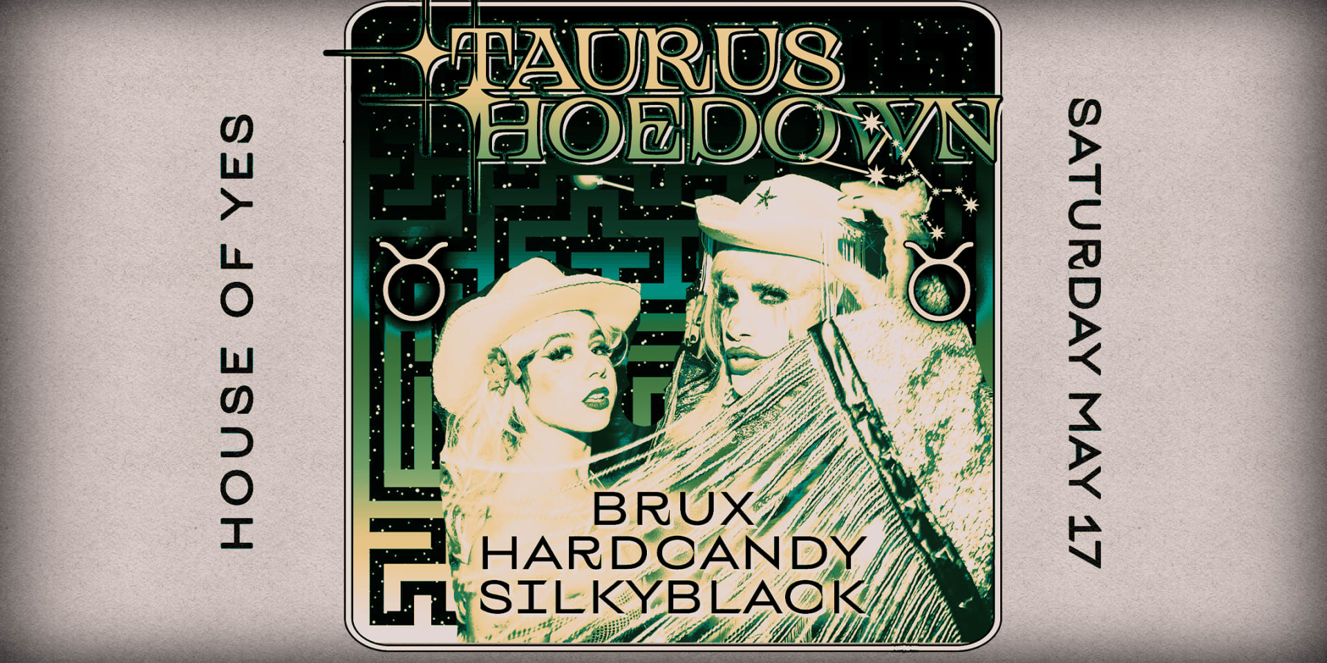 Taurus Hoedown: Brux • Hardcandy • Silkyblack