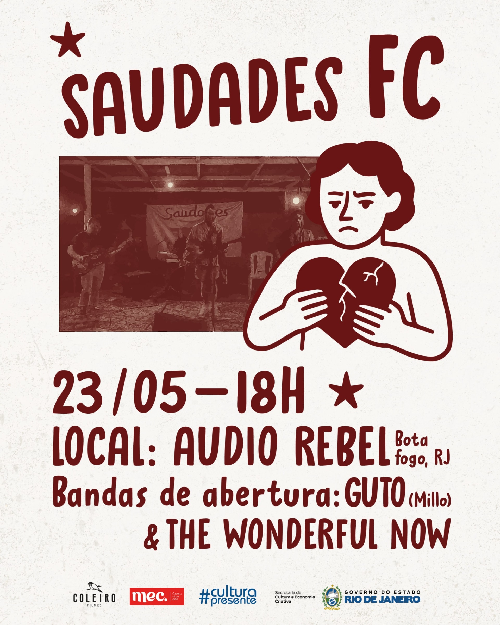 Saudades Fc - 23/5 - Audio Rebel